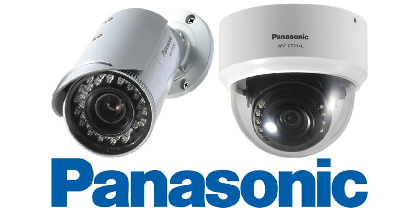 Panasonic WV-CP234 Color CCTV Securty Camera with 3.5-8mm Computar Lens Used 
